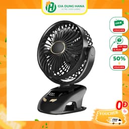 Quạt Để Bàn 5 Chế Độ Gió Siêu Mát Không Gây Ồn Để Bàn Kẹp Bàn Đa Năng Tiện Lợi 1