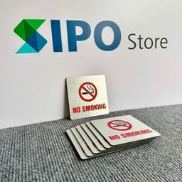 Biển cấm hút thuốc, không hút thuốc, no smoking, chất liệu dày đẹp, in sắc nét 5