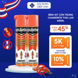 Bình xịt muỗi, kiến, gián ChainDrite Thái Lan 600ml, xịt côn trùng an toàn tuyệt đối cho gia đình 1