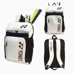 { HỎA TỐC } Balo cầu lông chống nước YONEX 1408 Chất liệu Da PU Cao Cấp 4