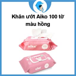 Khăn ướt Gooby Premium/Aiko 100 tờ cao cấp, không cồn, không parabens, mềm mịn, an toàn với da trẻ nhỏ MECAHEO 5