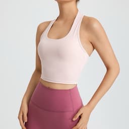 Đồ Tập Gym,Yoga,Pilates Áo Lót Bra Thể Thao Nữ Yếm Cổ Nơ Chéo Lưng QC(có sẵn) 3