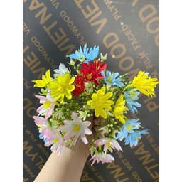 Set 10 nhánh Chi Mai trang trí decor giỏ quà... 2