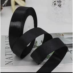 10 cuộn ruy băng lụa 2cm trơn 2