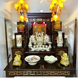 Set ban thần tài mệnh thổ RỒNG VIỆT, combo ban thần tài trọn bộ cho gia chủ mệnh thổ, kim 5