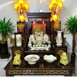 Set ban thần tài mệnh thổ RỒNG VIỆT, combo ban thần tài trọn bộ cho gia chủ mệnh thổ, kim 2