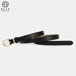 [Tặng hộp 20.10] Dây lưng nữ ELLY ED79 thắt lưng da thật cao cấp khóa xỏ kim thanh lịch thời trang 5