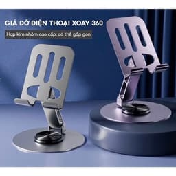 Giá Đỡ Điện Thoại Để Bàn Hỗ Trợ Học Tập Xem Phim Livestream Tiện Lợi 2