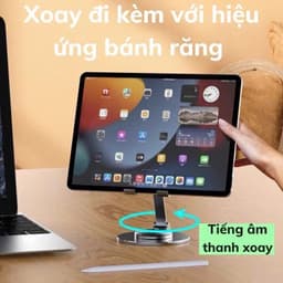 Giá Đỡ Điện Thoại Để Bàn Hỗ Trợ Học Tập Xem Phim Livestream Tiện Lợi 6