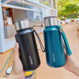 Bình giữ nhiệt cỡ lớn XZ có lõi lọc trà  thể thích 1000ML giữ nóng lạnh lên đên 24H, lọc trà kiểu mới ,quà tặng miễn phí 5