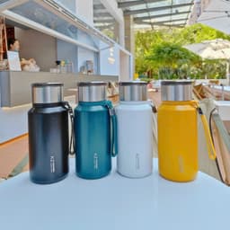Bình giữ nhiệt cỡ lớn XZ có lõi lọc trà  thể thích 1000ML giữ nóng lạnh lên đên 24H, lọc trà kiểu mới ,quà tặng miễn phí 4