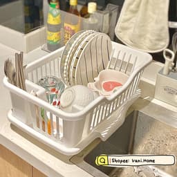 Giá để bát , KHAY ÚP BÁT, KỆ NHỰA ÚP BÁT ĐĨA NHỰA CAO CẤP, CÓ LỖ THOÁT NƯỚC TIỆN DỤNG 2