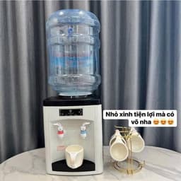 Cây Nước Nóng, lạnh  Để Bàn cao cấp Tiết Kiệm Điện, Để Bàn Nhỏ Gọn, Tiện Dụng (MD) 4