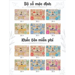 Bảng bận rộn IN TÊN RIÊNG - Busy board thương hiệu Woodness  - Đồ chơi gỗ giáo cụ Montessori - Board game 2