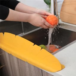 Tấm Chắn Nước Bồn Rửa Chén Chống Bắn Nước, Dầu Mỡ Dành Cho Nhà Bếp Silicone Cao Cấp 4