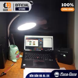 Đèn học để bàn Rạng Đông bóng LED chống cận bảo vệ thị lực cho trẻ RD-RL-24 5W BH 2 Năm 2