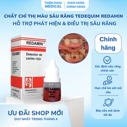 Chất Chỉ Thị Màu Sâu Răng Tedequim Redamin - Hỗ Trợ Phát Hiện & Loại Bỏ Mô Ngà Sâu 1