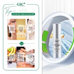 Kem mắt, xóa nhăn, tan bọng mắt, xóa thâm, giảm nhăn, dưỡng ẩm GSC anti wrinkle eye cream 15ml 4