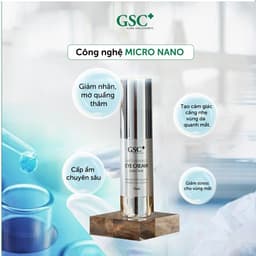 Kem mắt, xóa nhăn, tan bọng mắt, xóa thâm, giảm nhăn, dưỡng ẩm GSC anti wrinkle eye cream 15ml 5