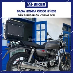 Phụ Kiện Honda CB350 M-Biker, Baga Sau, Chống Đổ, Ốp Gầm Thép Sơn Tĩnh Điện 3