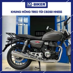 Phụ Kiện Honda CB350 M-Biker, Baga Sau, Chống Đổ, Ốp Gầm Thép Sơn Tĩnh Điện 6