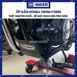 Phụ Kiện Honda CB350 M-Biker, Baga Sau, Chống Đổ, Ốp Gầm Thép Sơn Tĩnh Điện 8