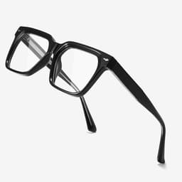 Gọng kính cận thời trang nam nữ NARO EYEWEAR dáng vuông bản to cá tính, nhựa cốt kim loại - 86AD40 2