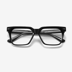 Gọng kính cận thời trang nam nữ NARO EYEWEAR dáng vuông bản to cá tính, nhựa cốt kim loại - 86AD40 4