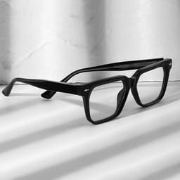 Gọng kính cận thời trang nam nữ NARO EYEWEAR dáng vuông bản to cá tính, nhựa cốt kim loại - 86AD40 3
