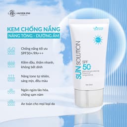 Kem Chống Nắng Sun Solution Huyền Phi SPF 50+ 2