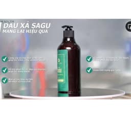 Combo Dầu Gội Xả Gừng Sâm SAGU Huyền Phi Ngăn Rụng Tóc, Kích Thích Mọc Tóc 3