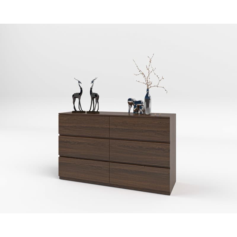 Tủ Đa Năng 6 Ngăn, tủ Decor Phòng Khách, Phòng Ngủ, Tủ Gỗ MDF Cao Cấp, Lắp Ráp Sẵn