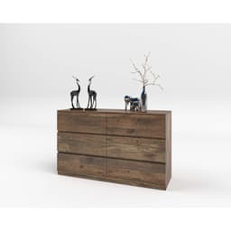 Tủ Đa Năng 6 Ngăn, tủ Decor Phòng Khách, Phòng Ngủ, Tủ Gỗ MDF Cao Cấp, Lắp Ráp Sẵn 6