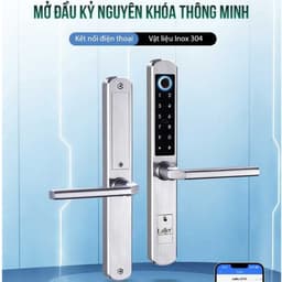 Khóa vân tay Laffer XF19 cho cửa nhôm - Đa chức năng: mở khóa vân tay, mã PIN, thẻ từ, ứng dụng TTLock, bảo hành 2 năm. 3