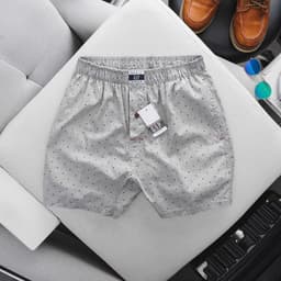 Quần đùi nam mặc nhà cotton , Quần mặc ngủ , lót đùi bigsize 90kg - 3bros Quần Ngủ 8