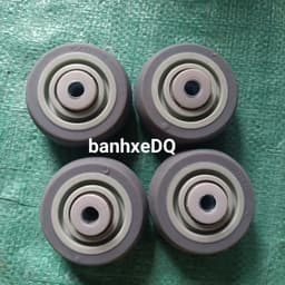 [KKTHN] Bánh Xe Rời TPR Chất Lượng Nhật Bản Cao Su Non Êm Đàn Hồi Rộng 32Mm Đường Kính D75, D100, D125 Thay Thế Cho Bánh Nhựa 2