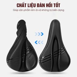 Bọc yên xe đạp thể thao siêu êm chống nước, Vỏ bọc yên cao cấp thoải mái đạp xe - BY05 7