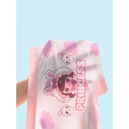 (SIÊU MÁT) Combo 4 quần chíp đùi cho bé gái họa tiết Princess Hồng Lưới dễ thương, quần lót tam giác mềm mịn thoáng khí 8