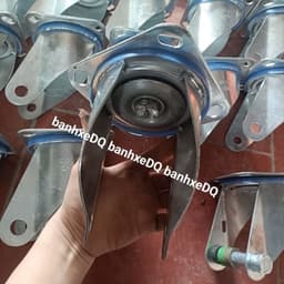 [KKTHN] Càng Bánh Xe Đẩy Kèm Trục Cho Bánh Xe Phi 100, 125, 150, 200 2