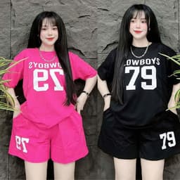 Thời Trang Bigsize Quần Đùi LiMo Đồ Mặc Nhà Đẹp Dễ Thương Set Đồ Bộ Nữ Đẹp Sang Chảnh Bigsize QD79 4