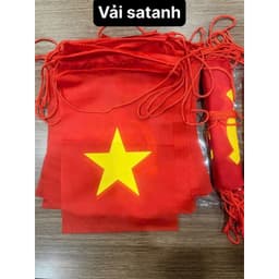 Dây 20 lá cờ treo, dây cờ Việt Nam, dây cờ Tổ Quốc , Đảng trang trí Tết,lễ hội dài gồm 20 cờ 2
