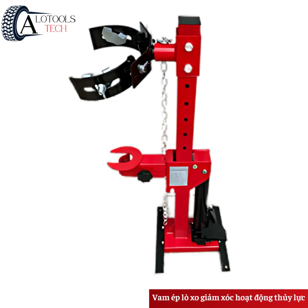 Vam ép lò xo giảm xóc hoạt động thủy lực Alotools, dụng cụ sửa chữa ô tô
