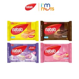 Combo 5 Gói Bánh Xốp Nhân Kem Nabati Đủ Vị Gói 50g Và 110g 2