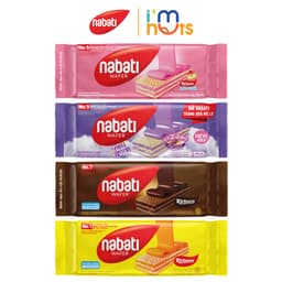 Combo 5 Gói Bánh Xốp Nhân Kem Nabati Đủ Vị Gói 50g Và 110g 3