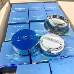 Phấn Nước Dưỡng Ẩm Klavuu Blue Pearlsation High Coverage Marine Collagen Aqua Cushion SPF50+ 12g 2