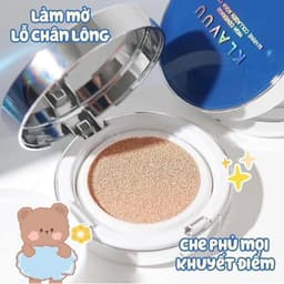 Phấn Nước Dưỡng Ẩm Klavuu Blue Pearlsation High Coverage Marine Collagen Aqua Cushion SPF50+ 12g 3