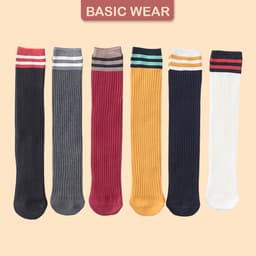 Tất đùi cho bé gái, phong cách Hàn Quốc, Tất cho bé từ 2 đến 15 tuổi, Vớ cao ngang đầu gối TT0 4