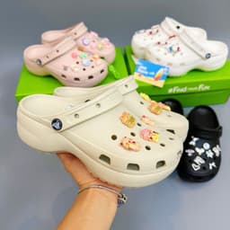 [poposneaker]+Dép Pla.,tform Unise,,x Đế Cao 5.2Cm Tặng Kèm Stickers 3D Full Tag 9