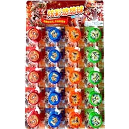 Vỉ 20 Chiếc YoYo Có Đèn Sáng Đồ Chơi YoYo Bằng Nhựa Nhiều Màu Sắc Cho Bé 2