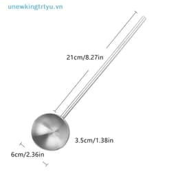 Thìa Đổ Dầu Thép Không Gỉ Tay Cầm Dài-Thìa Gia Vị-Thìa Dầu Nóng-Thìa Trưng Mắm Tôm-Thìa Trưng Nước Châm 5